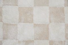 Beth Hand Tufted Silk Checkered Rug