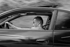 "Denizens, #1" black & white photography - travel - highway - portrait
