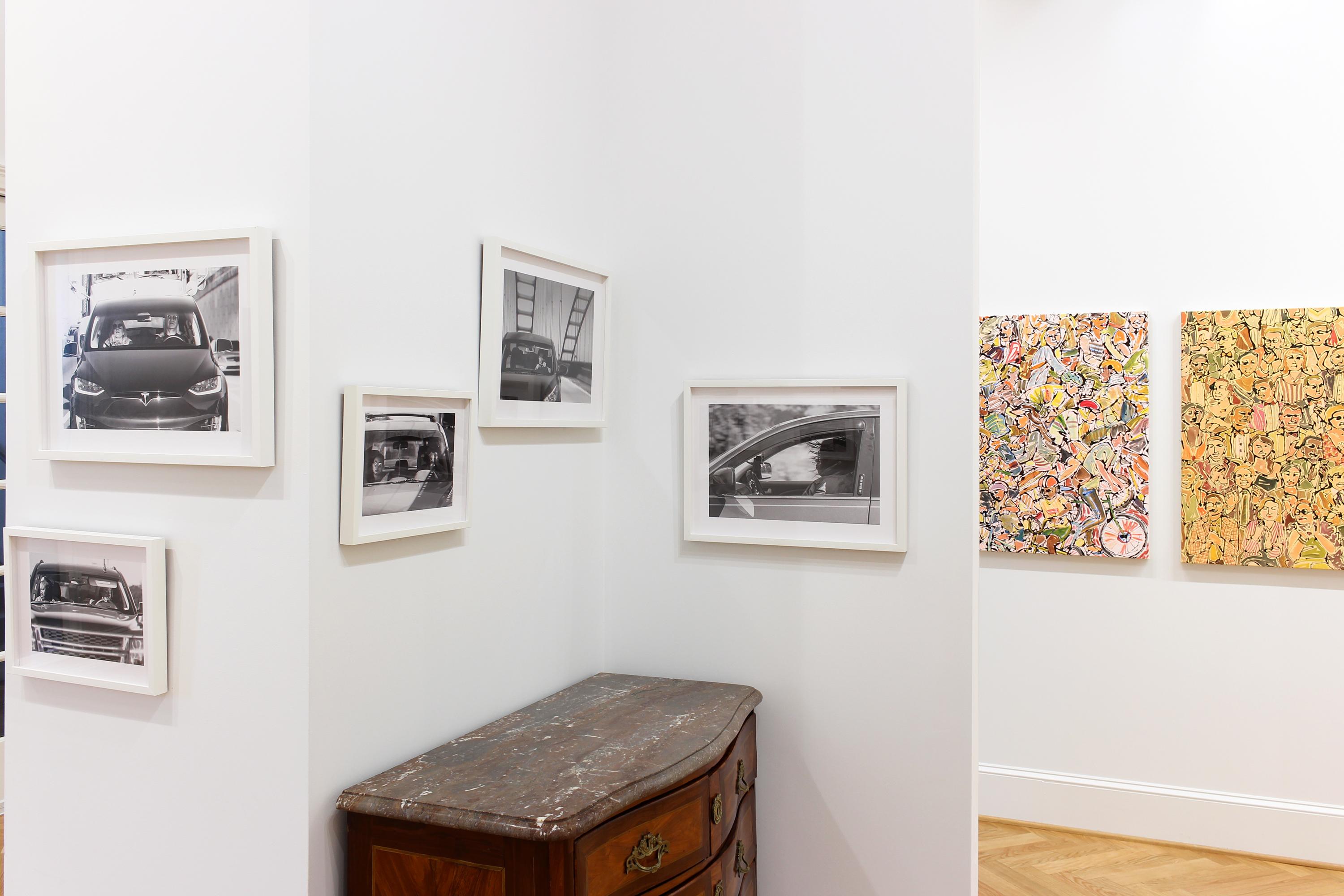 „Denizens, #28“ Schwarz-Weiß-Fotografie – Reisen – Highway – Porträt (Zeitgenössisch), Photograph, von Beth Lilly