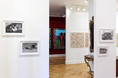 "Denizens, #6" black & white photography - travel - highway - portrait