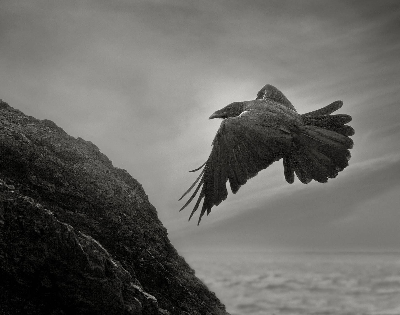 Beth Moon Black and White Photograph - Odin's Cove #14