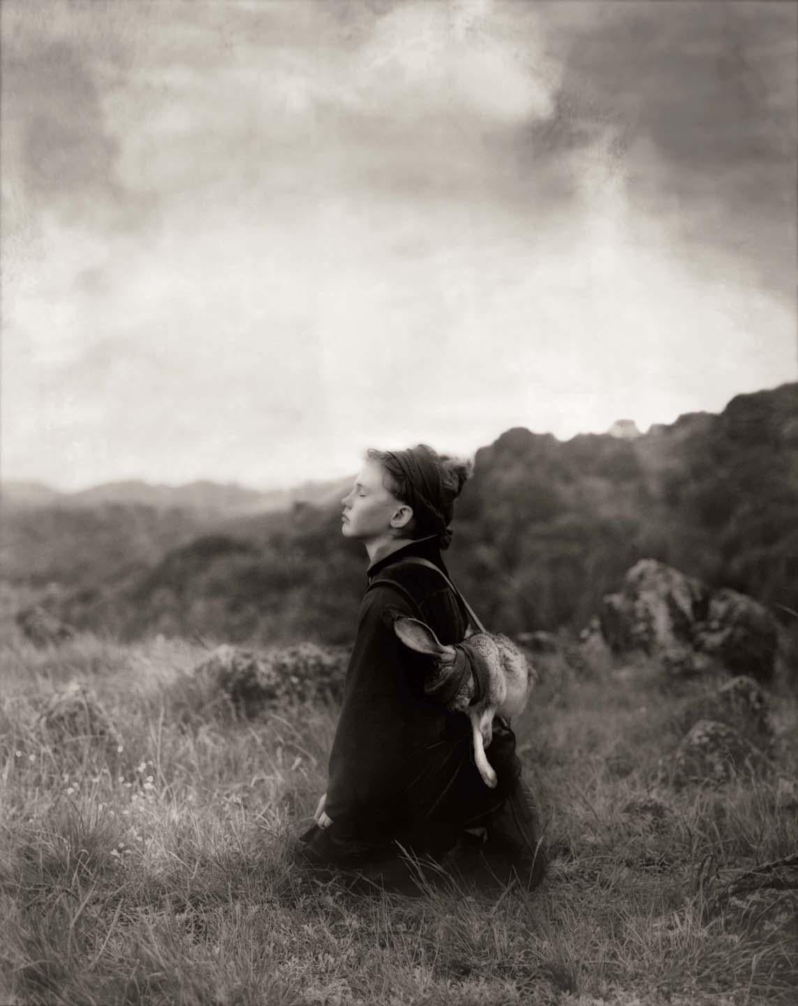 Beth Moon Figurative Photograph - Way of the Hare 3