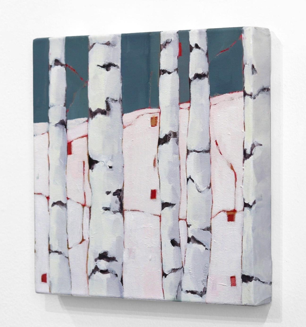 Birch Study 2 - Abstract Art by Beth Munro