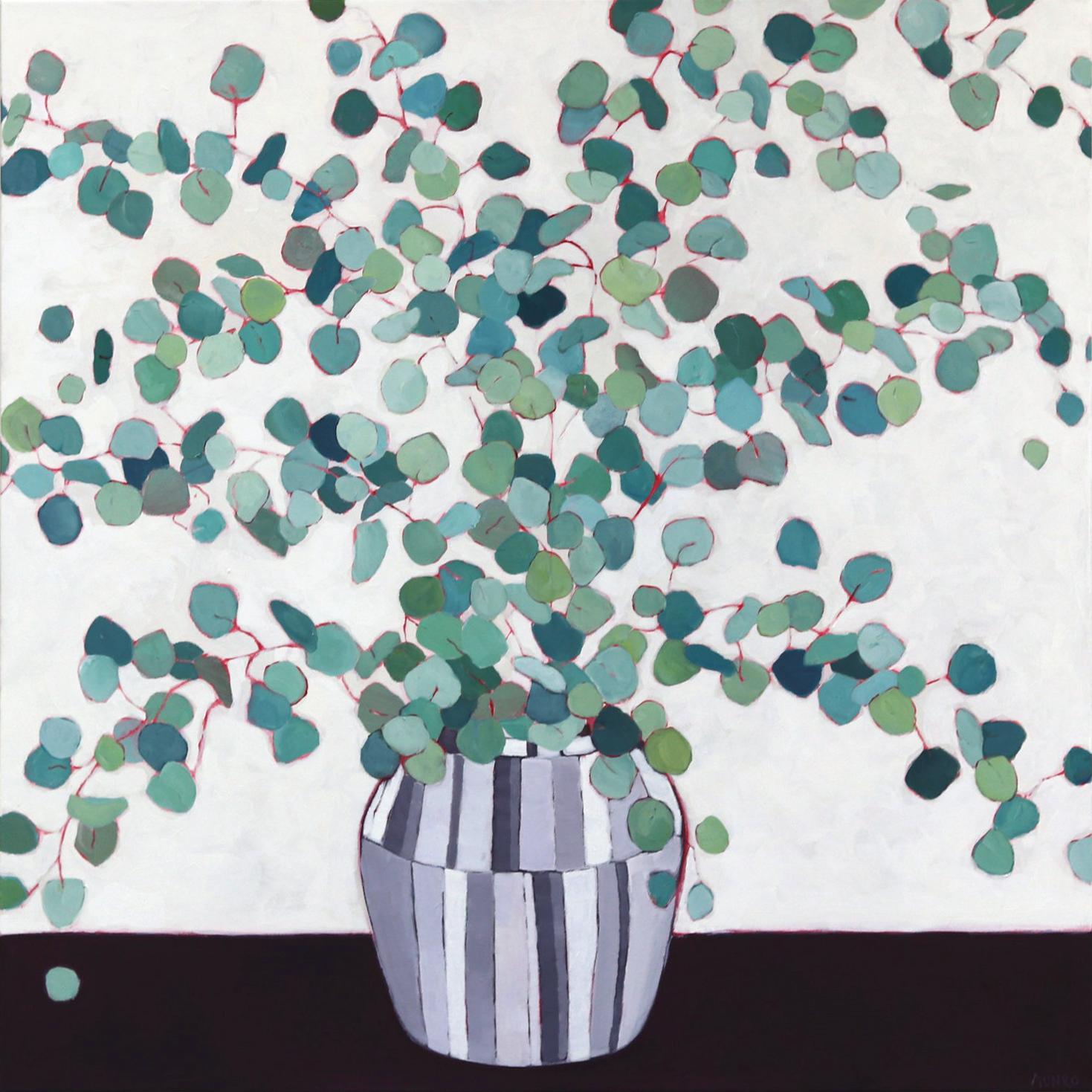 Étude sur l'eucalyptus - Mixed Media Art de Beth Munro