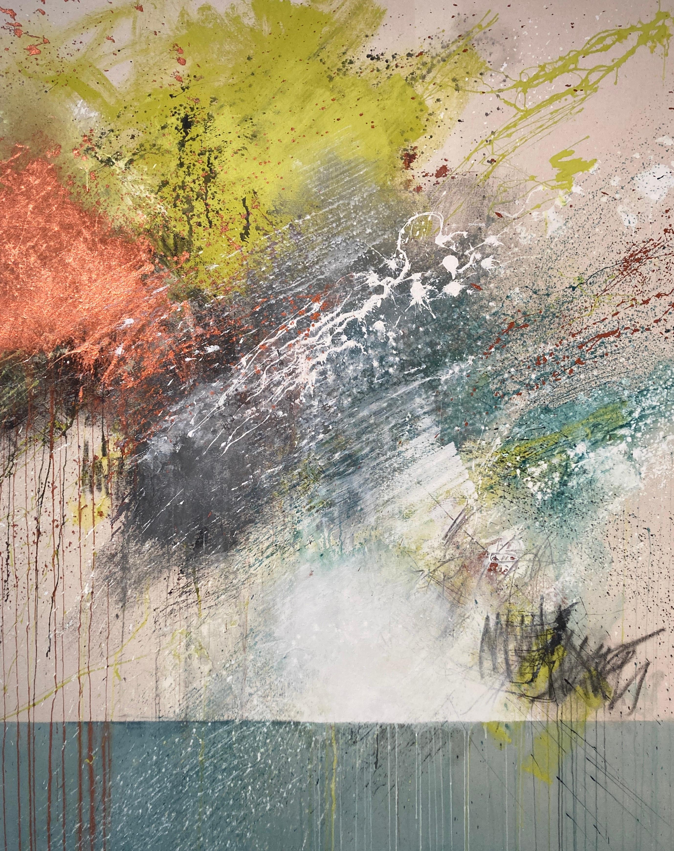 A New Day - Pittura astratta contemporanea