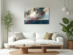 Blue Horizon - Contemporary Abstract Painting