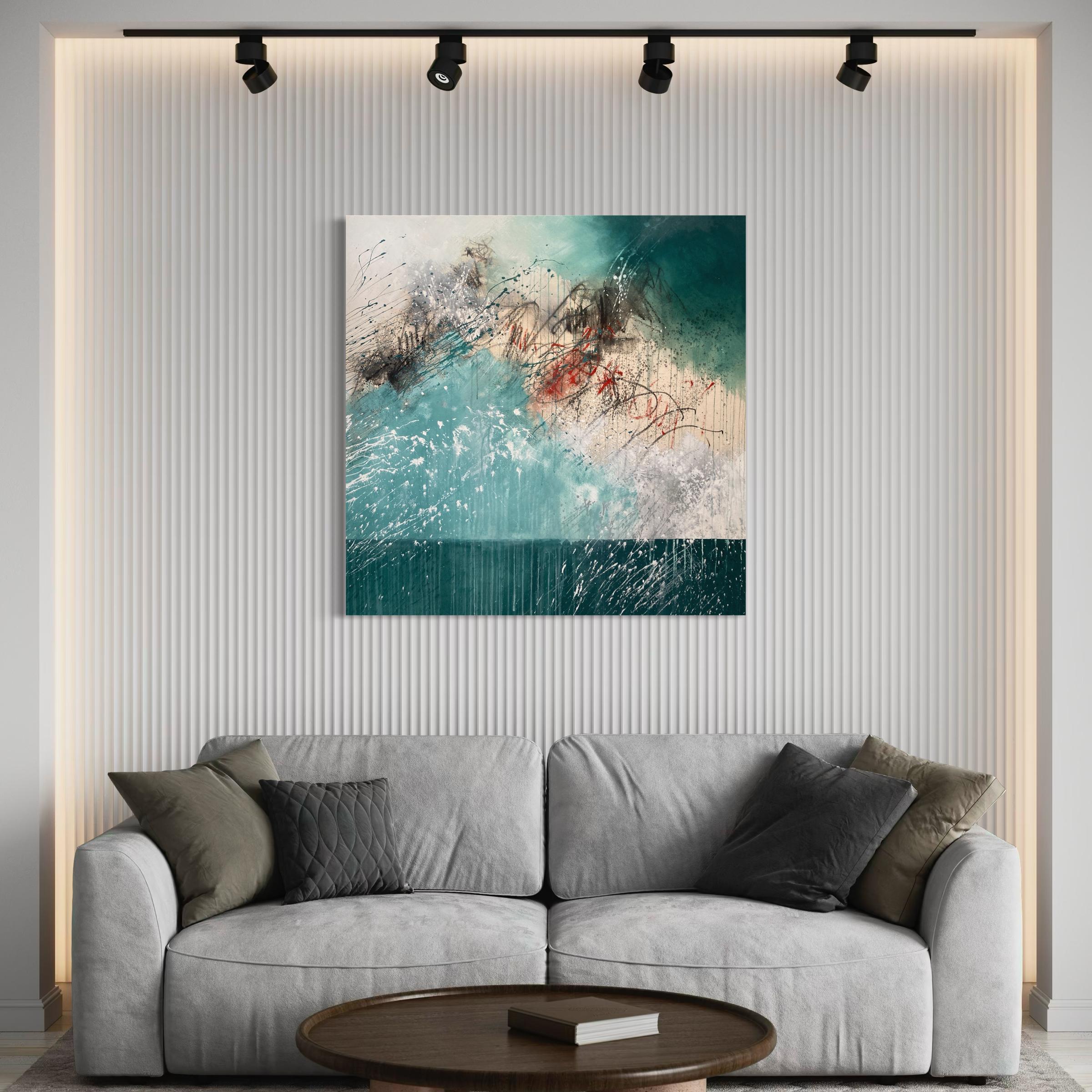 Beth Shields is a distinguished abstract artist whose work has captivated collectors and audiences worldwide. Based in Santa Cruz, California, Beth has dedicated her life to artistic exploration, creating dynamic and thought-provoking pieces that