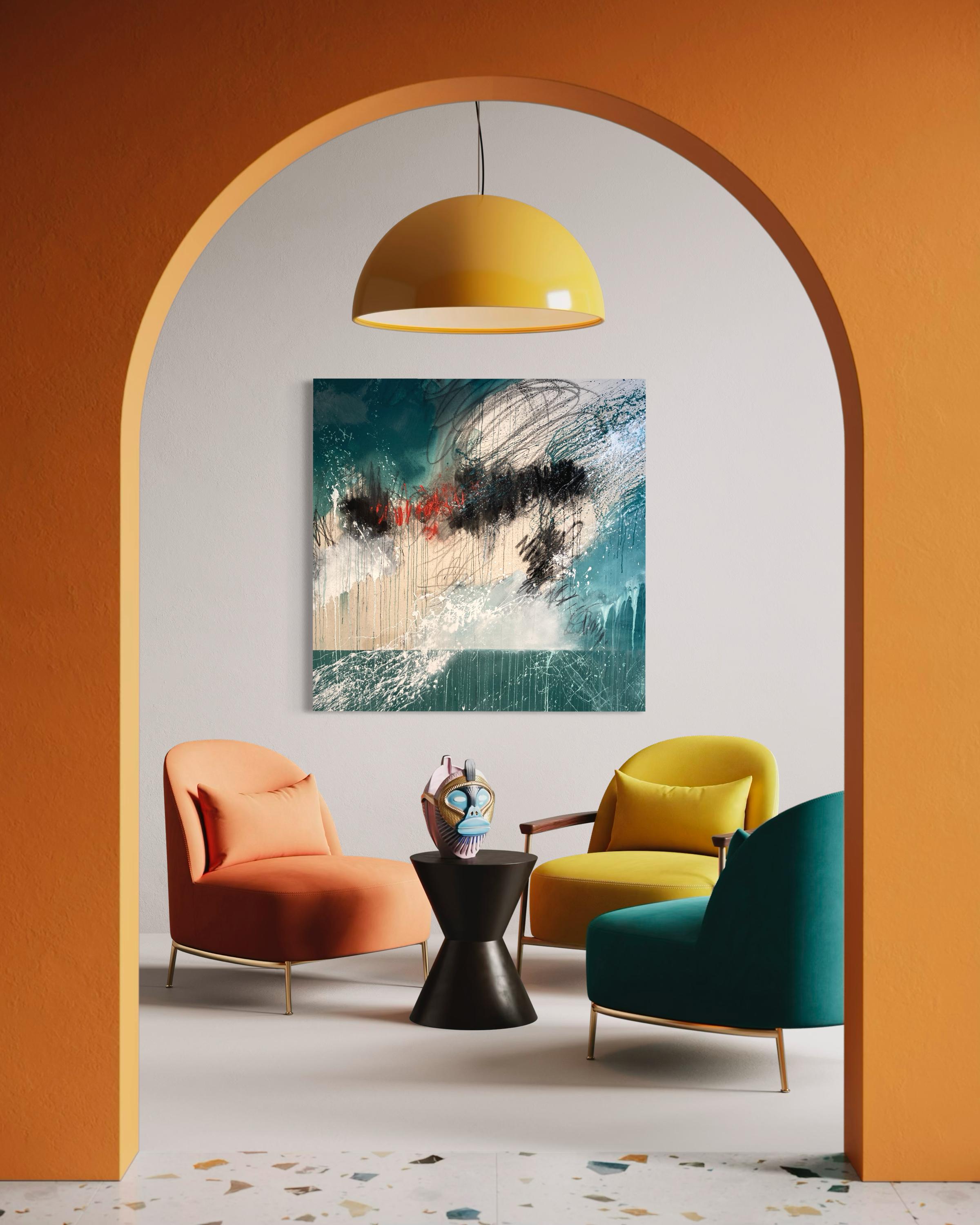 Beth Shields is a distinguished abstract artist whose work has captivated collectors and audiences worldwide. Based in Santa Cruz, California, Beth has dedicated her life to artistic exploration, creating dynamic and thought-provoking pieces that
