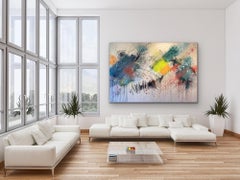 Everything all the time - Large Abstract Painting