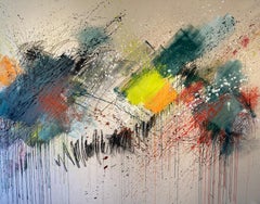 Everything all the time - Large Abstract Painting