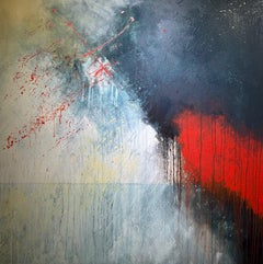 Fuego y Hielo - Pintura Abstracta Contemporánea