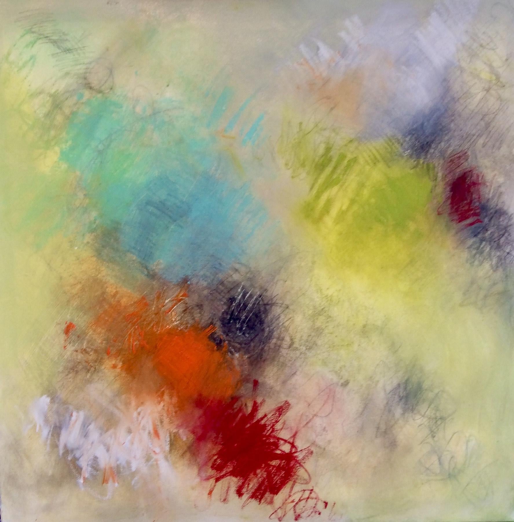 Heart Mantra - Contemporary Abstract Painting