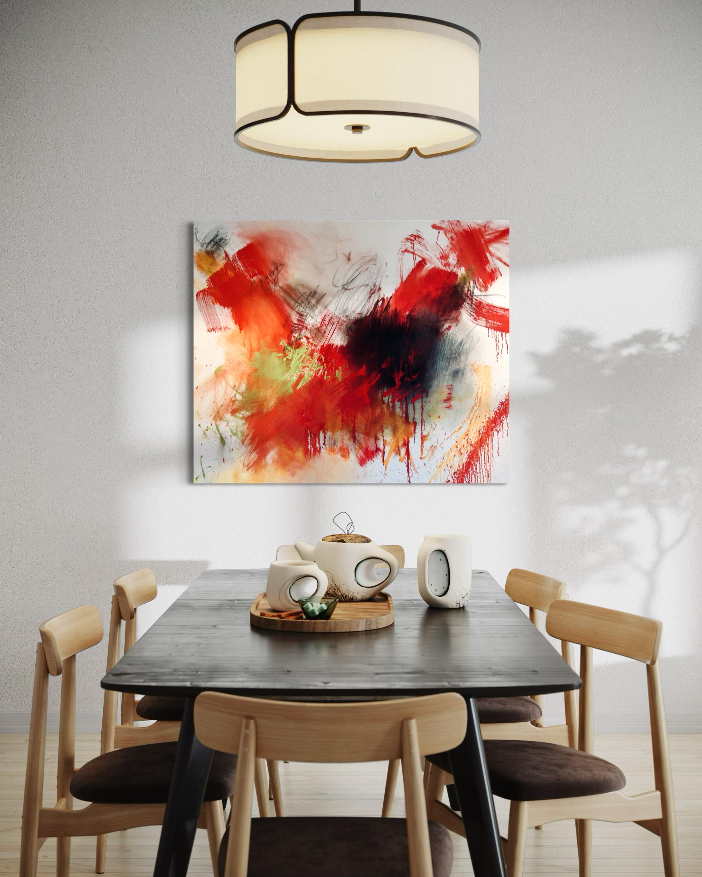 Heartthrob - Peinture abstraite contemporaine en vente 1