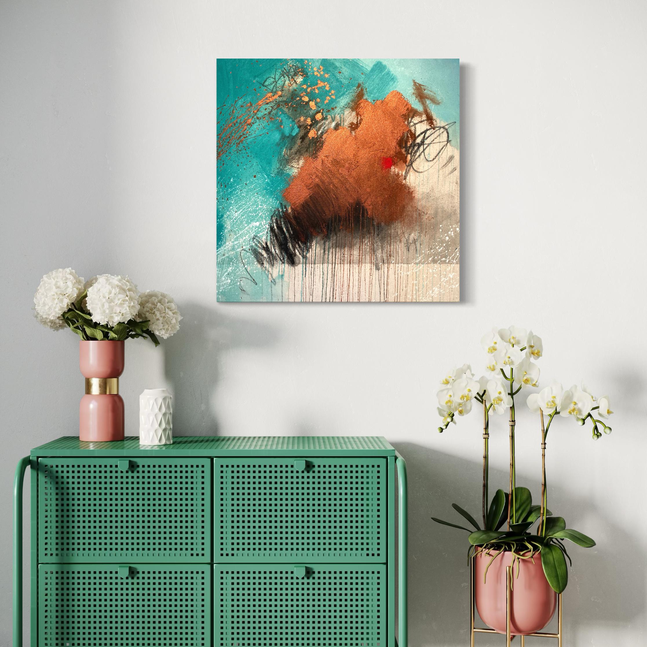 Hope #2 - Contemporary Abstract Painting For Sale 1
