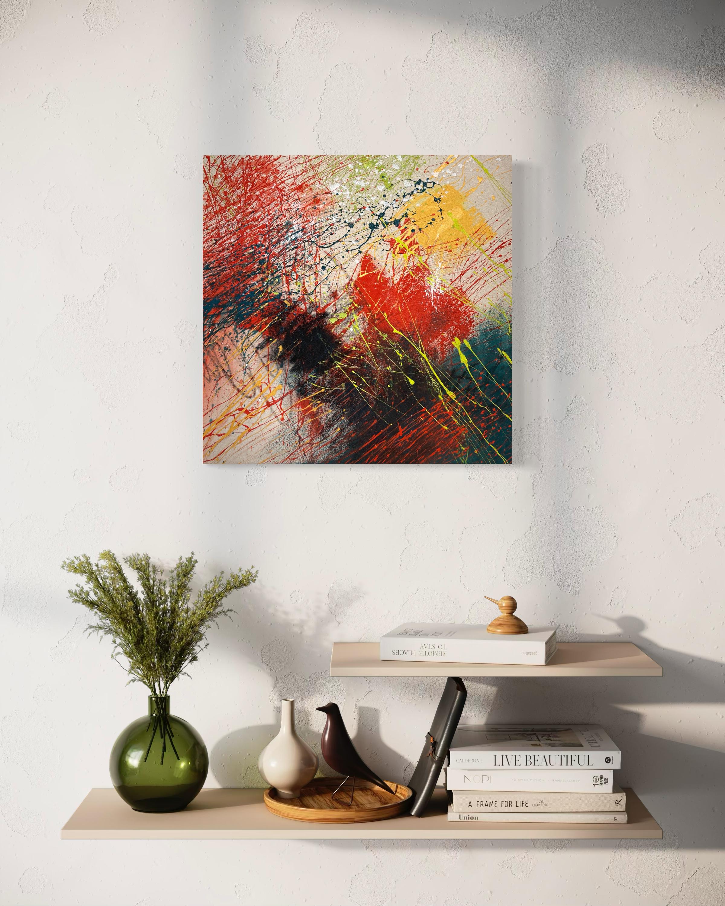 Gioia - Pittura astratta contemporanea - Painting di Beth Shields