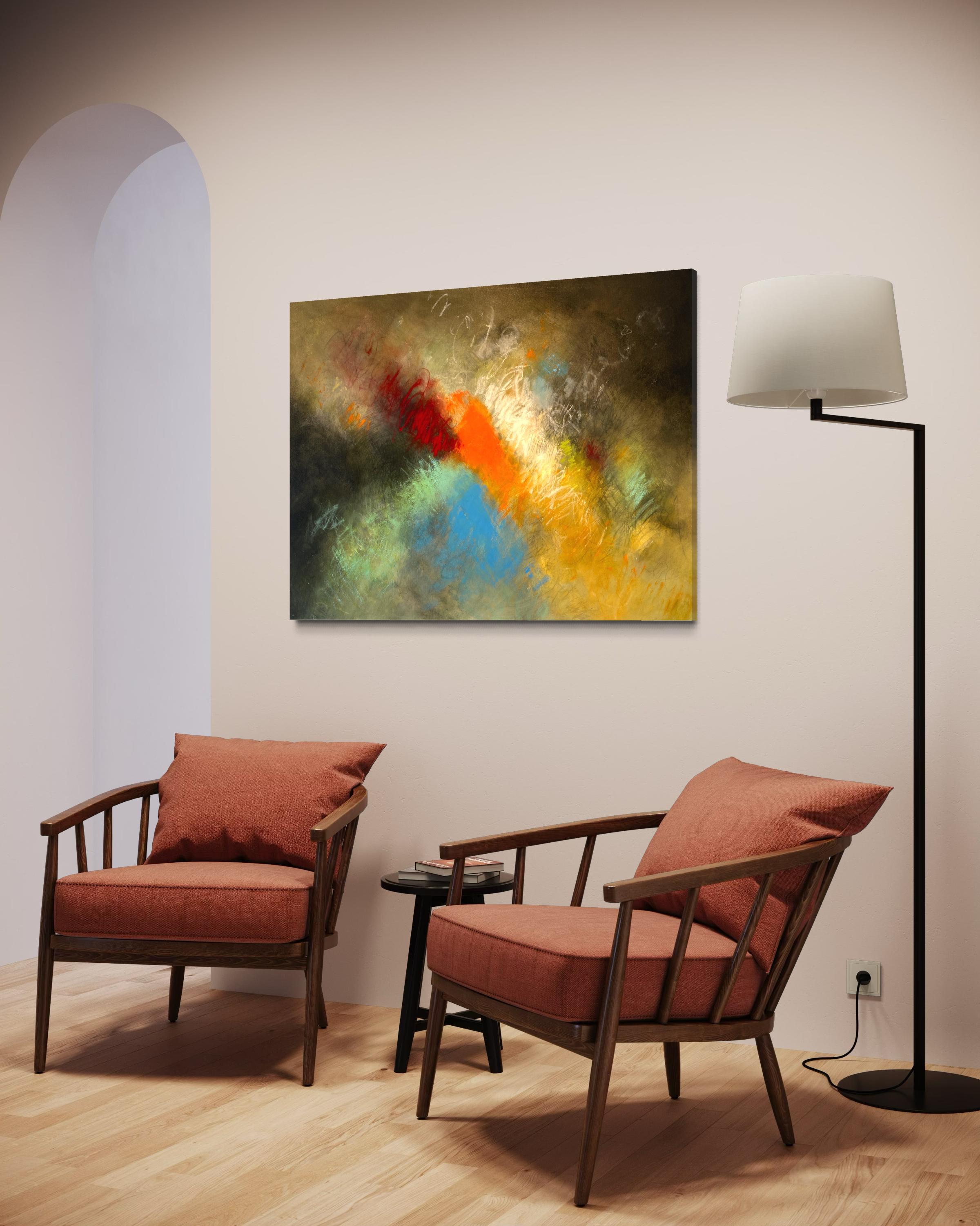 Magie - Peinture abstraite contemporaine en vente 1