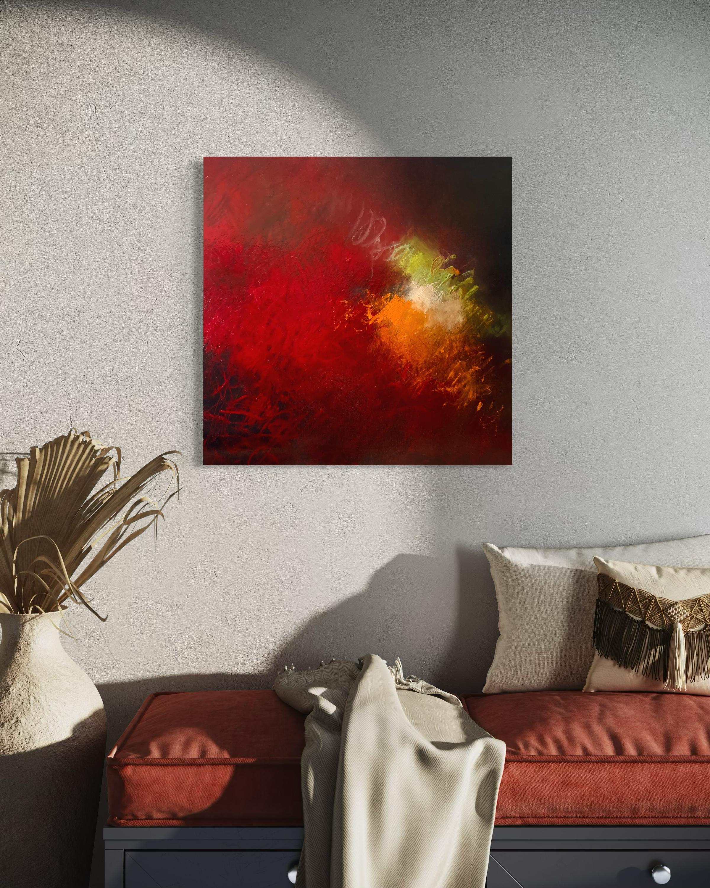 Passion - Peinture abstraite contemporaine en vente 2