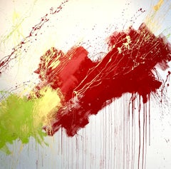 Rojo - Pintura abstracta contemporánea