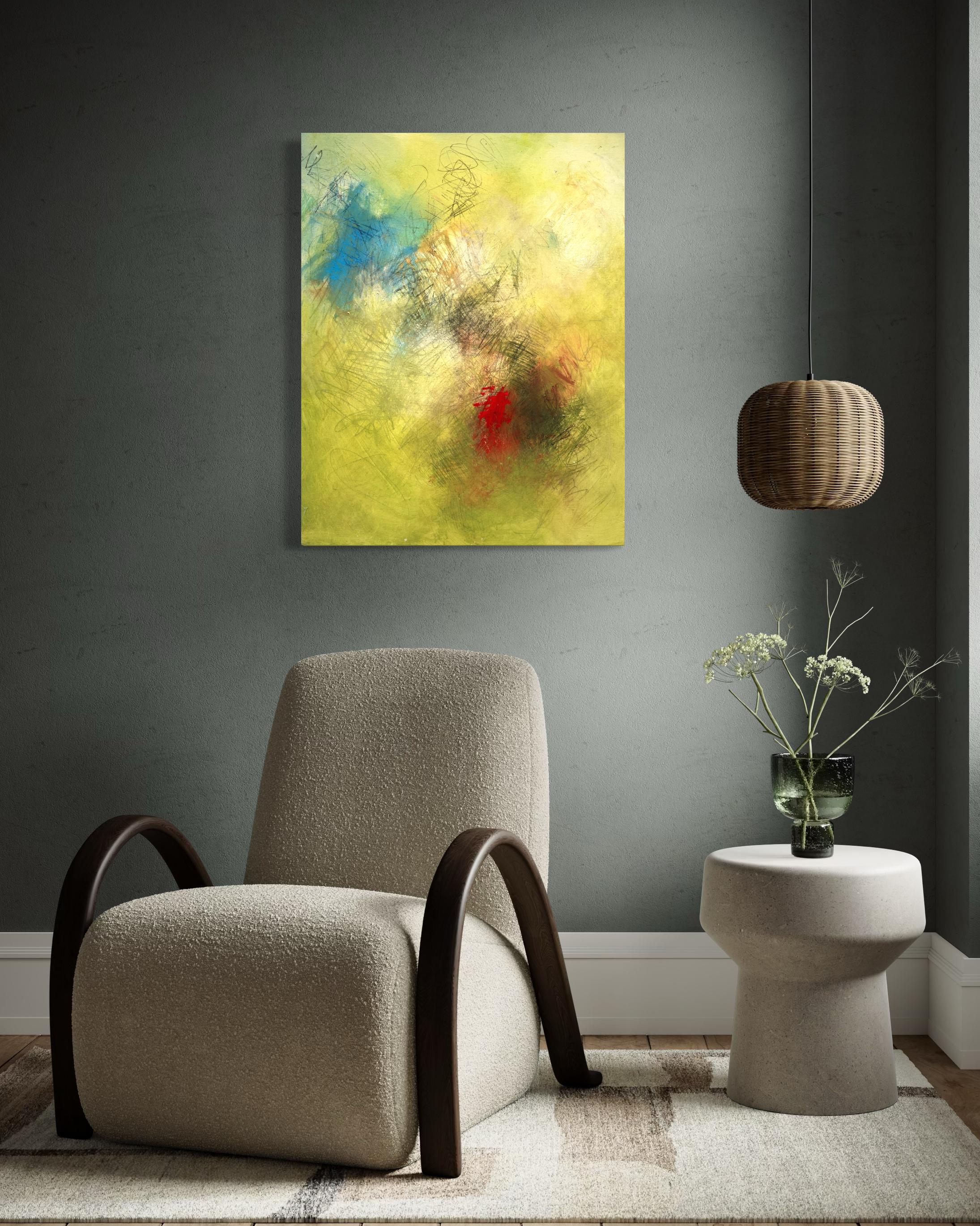 Summer Song - Contemporary Abstract Painting For Sale 1