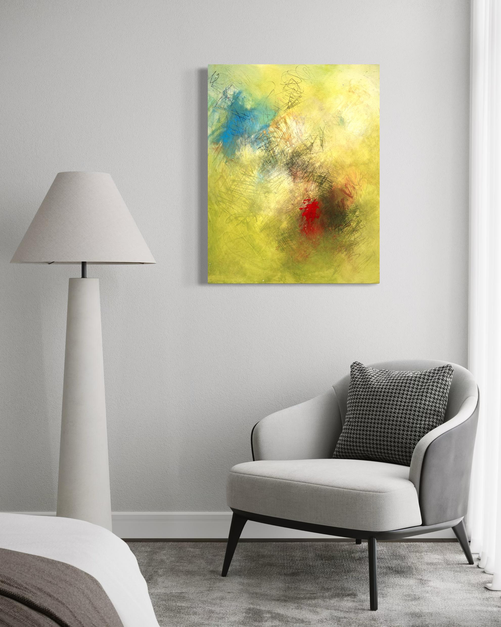 Summer Song - Contemporary Abstract Painting For Sale 2
