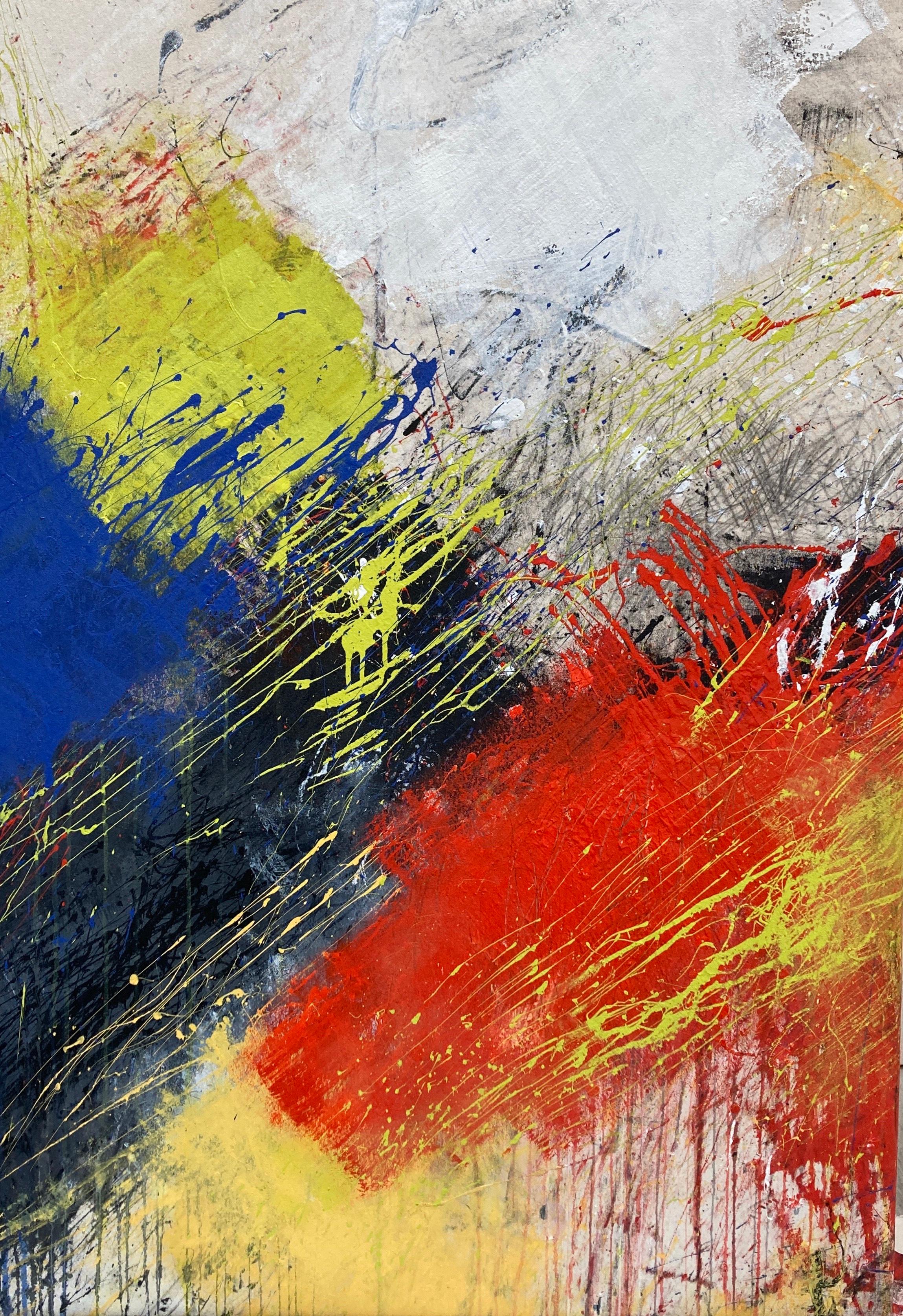 Abstract Painting Beth Shields - The Edge - Peinture abstraite contemporaine