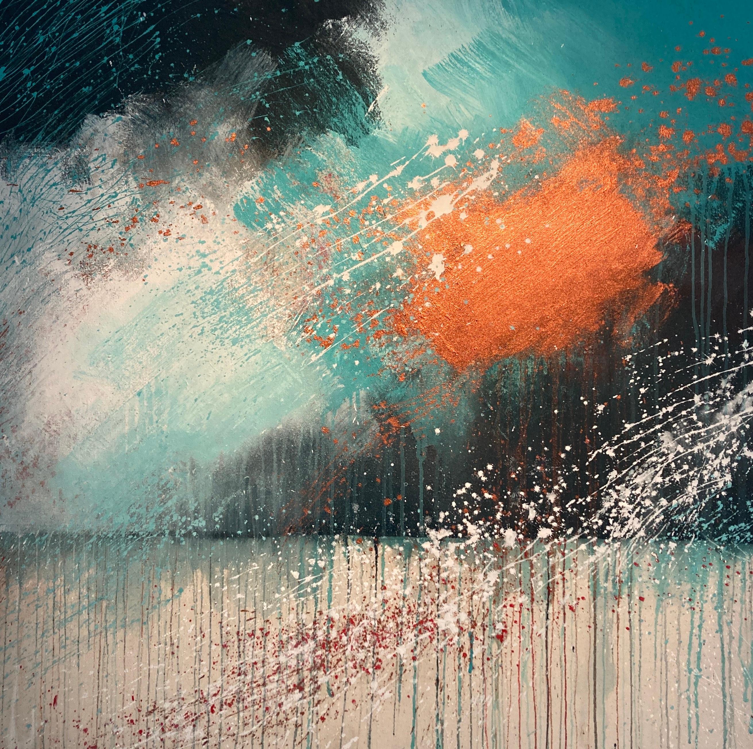 The Journey Home - Contemporary Abstract Painting
