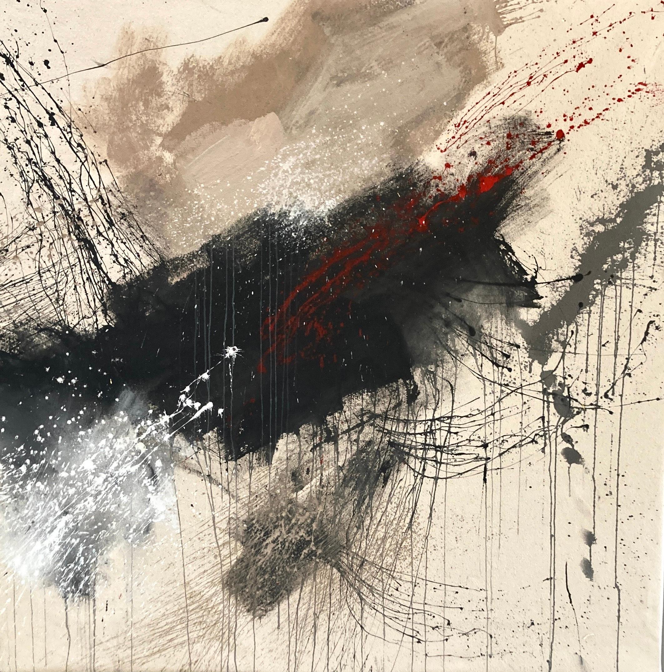 La ricerca - Pittura astratta contemporanea - Mixed Media Art di Beth Shields