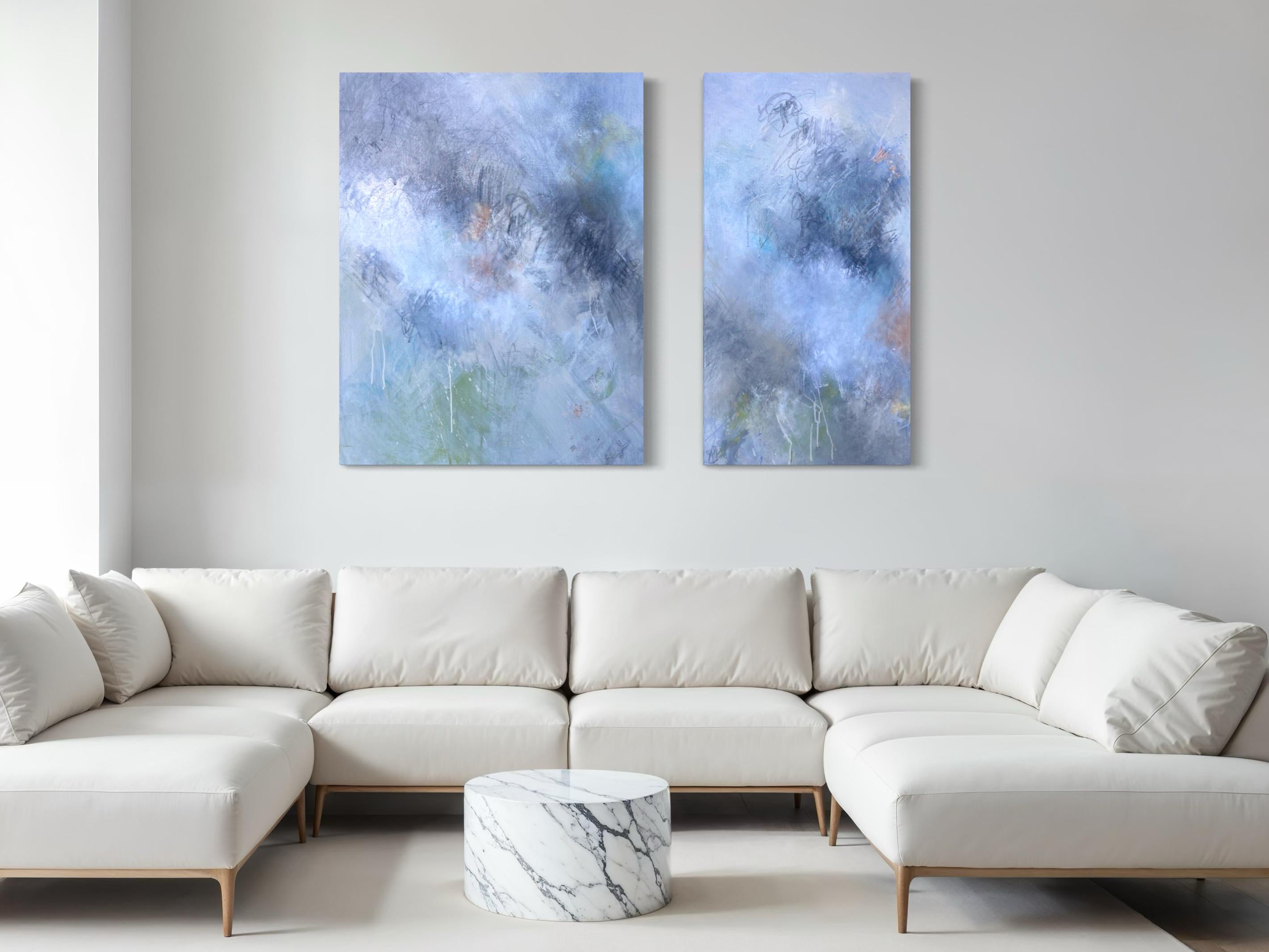 The Winter of Our Discontent - Contemporary Abstract Painting For Sale 1