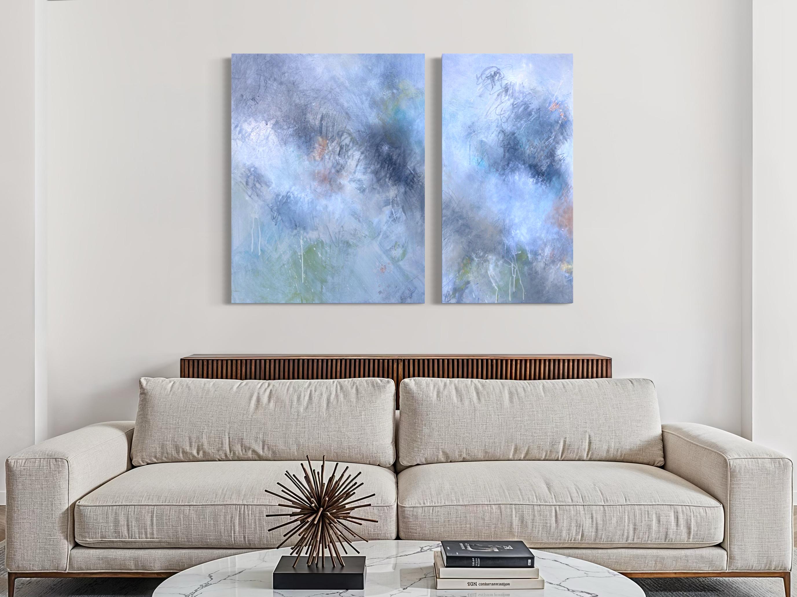 The Winter of Our Discontent - Contemporary Abstract Painting For Sale 2