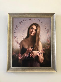 "Serenity" (2020) di Beth Sistrunk, pittura a olio originale