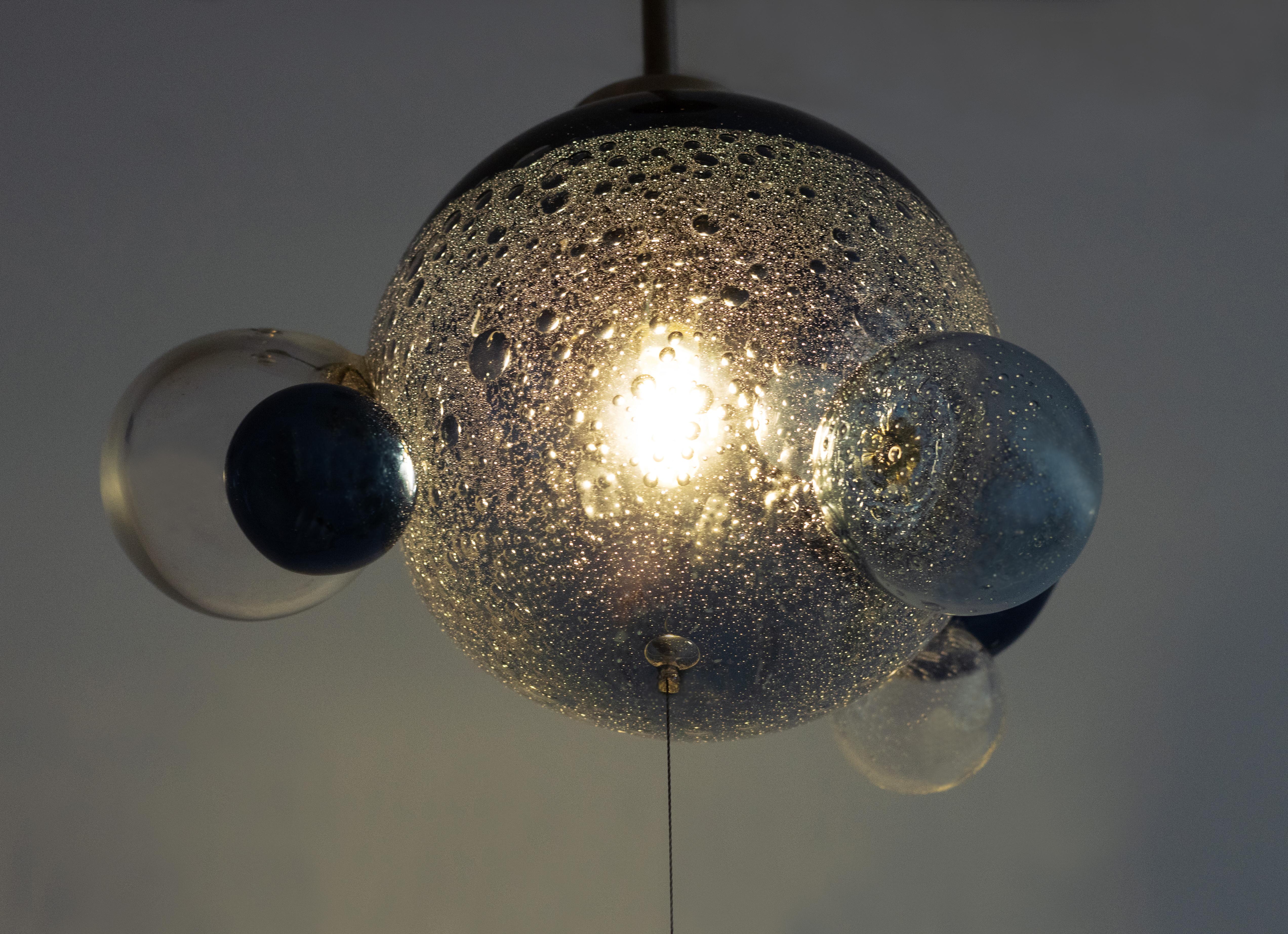 Beth x Bill  Araña Celestial - Iluminación moderna de cristal hecha a mano, personalizable Moderno en venta