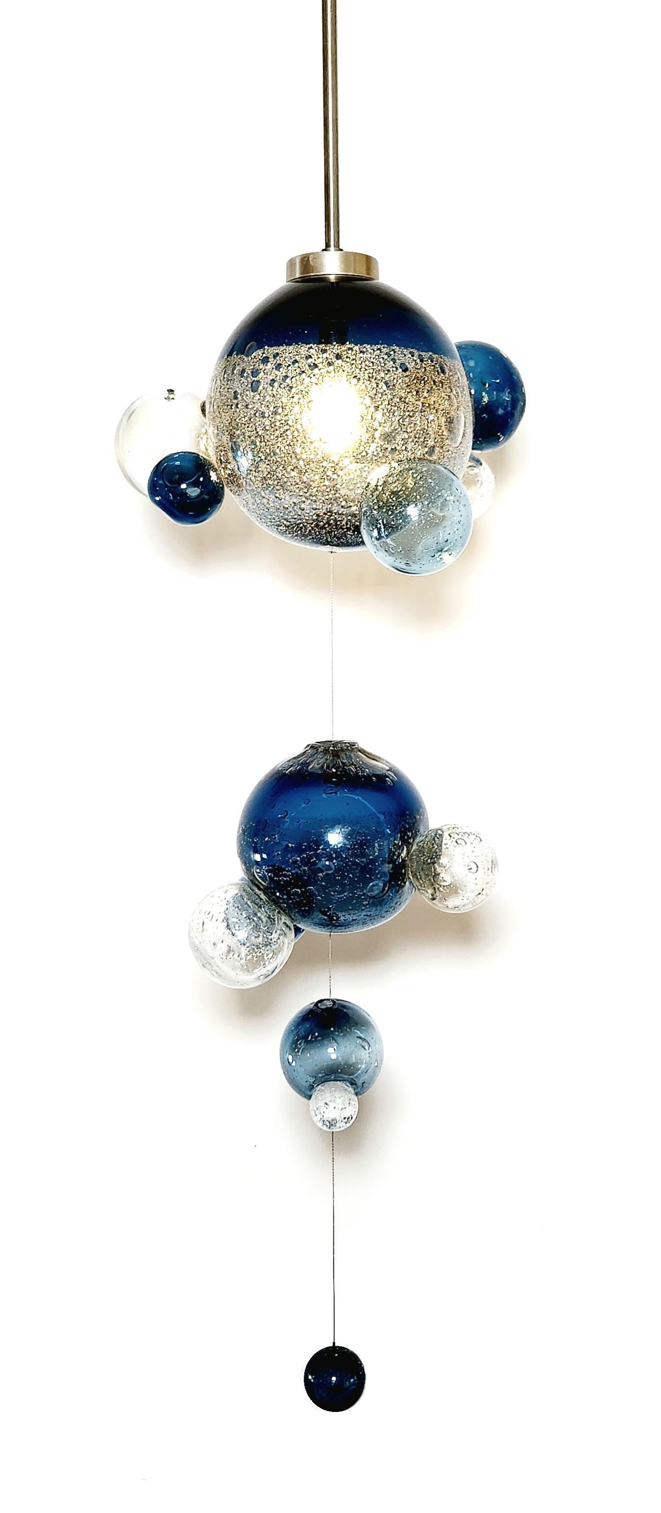 Beth x Bill  Araña Celestial - Iluminación moderna de cristal hecha a mano, personalizable Hecho a mano en venta