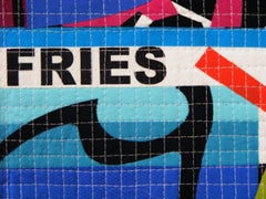 Cutting the Carbs - applying the lbs, Contemporary Quilt (Couper les glucides - réduire les kilos, quilt contemporain)