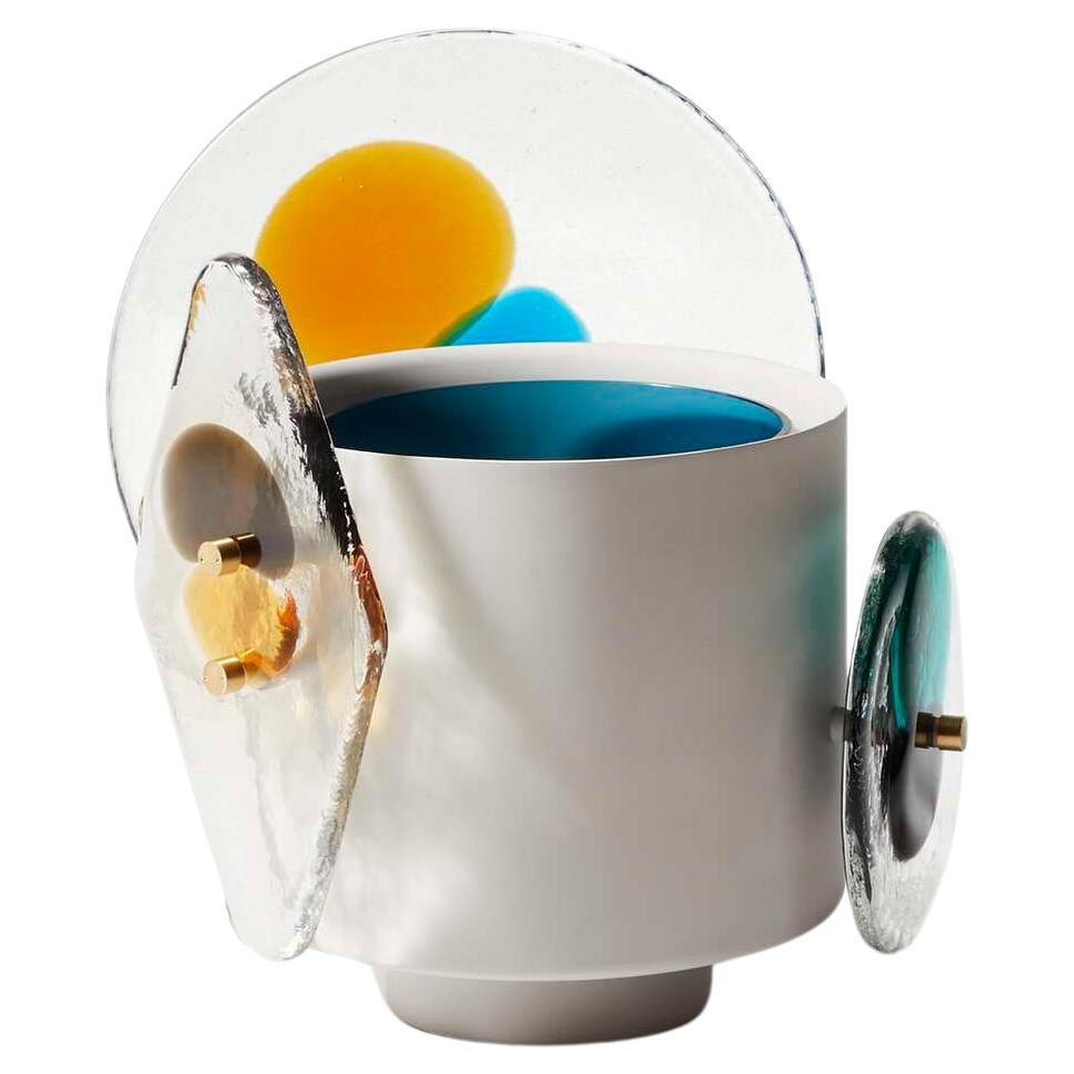 Bethan Laura Wood Colourdisc Vase für Blumen für Cassina im Angebot 5