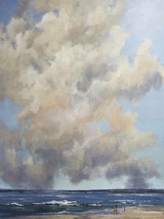  As Old As Bliss by Bethanne Cople, Large Plein Air Beach Painting