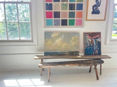 Bethanne Cople: „I Love to See the Summer Beaming Forth“, Ölgemälde Landschaft