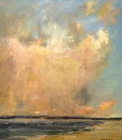 To Banish Even from Her Sky by Bethanne Cople, Plein Air Beach Painting