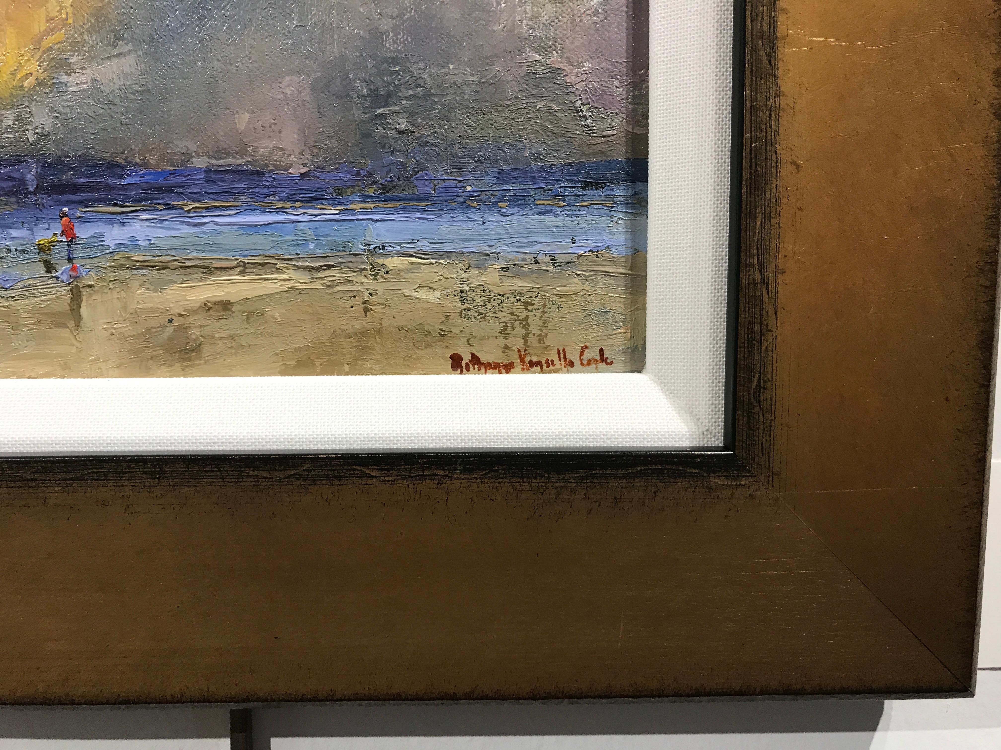 Upon One Favored Hour, Bethanne Cople Framed Impressionist Landscape Painting 5