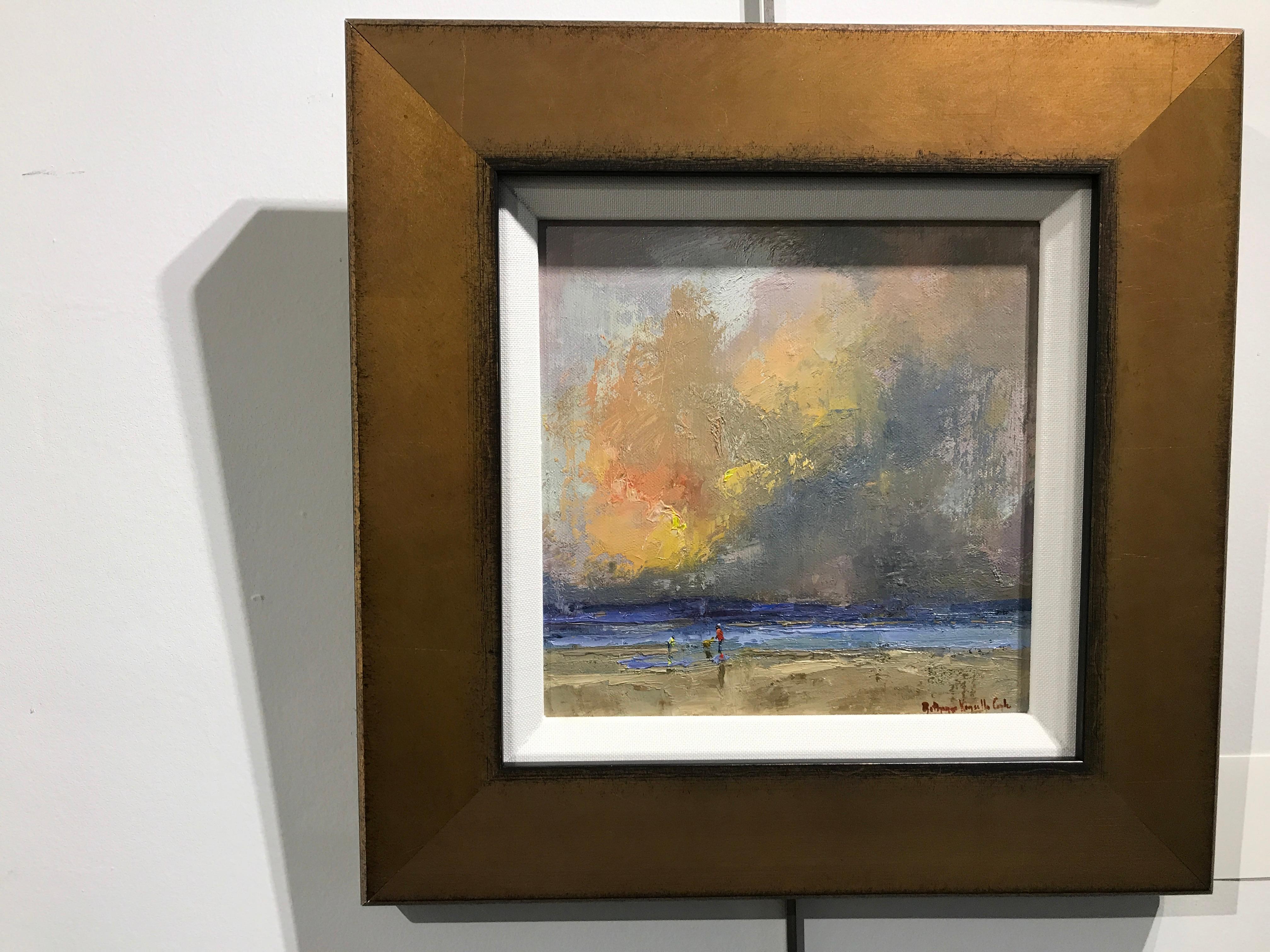 Upon One Favored Hour, Bethanne Cople Framed Impressionist Landscape Painting 7