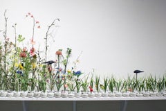 Contemporary Porcelain Sculpture White Skull Animal Bethany Krull Female Artist