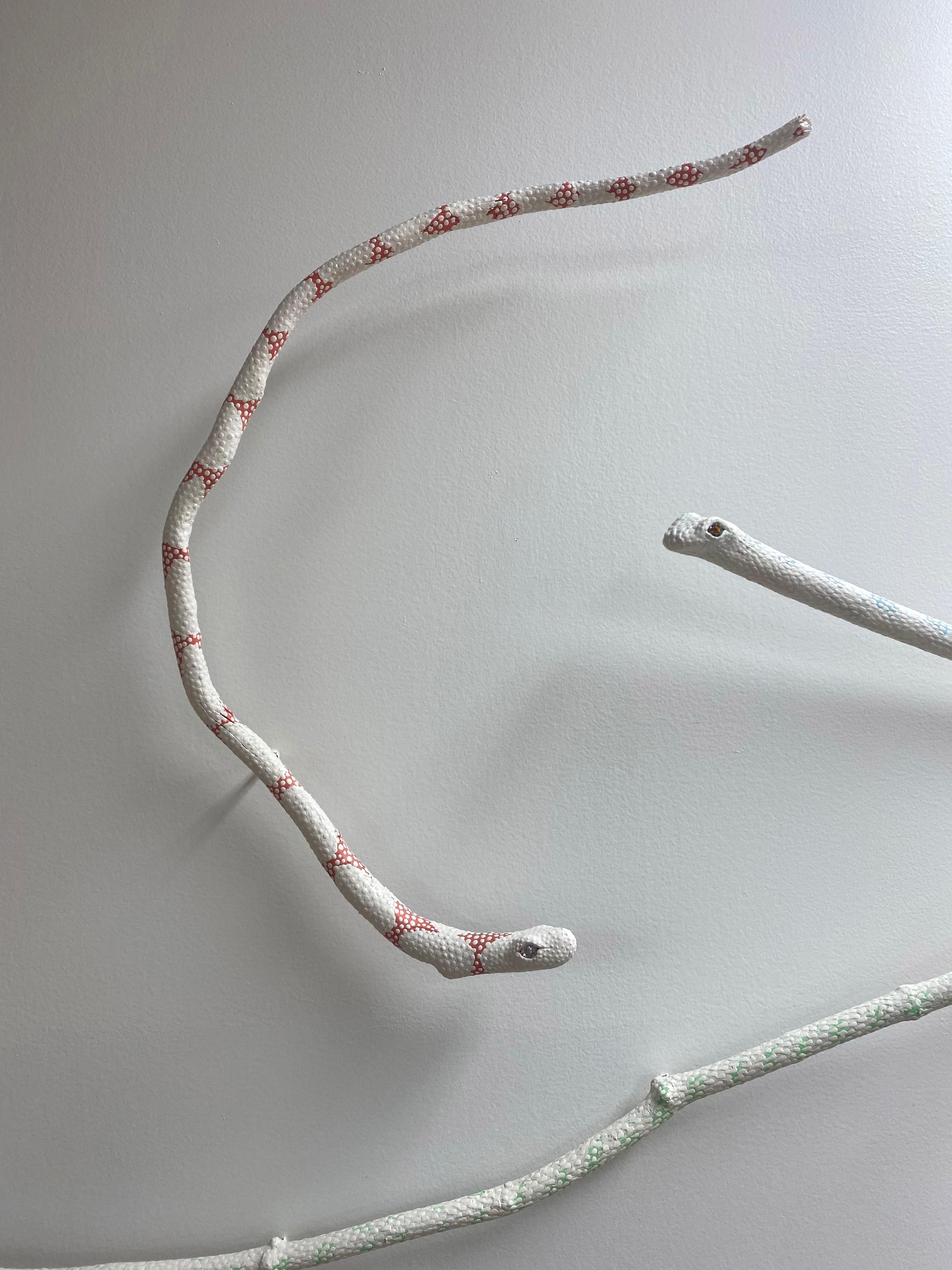 snake wall sculpture