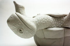 Porcelain Tortoise "Capsized" by Bethany Krull