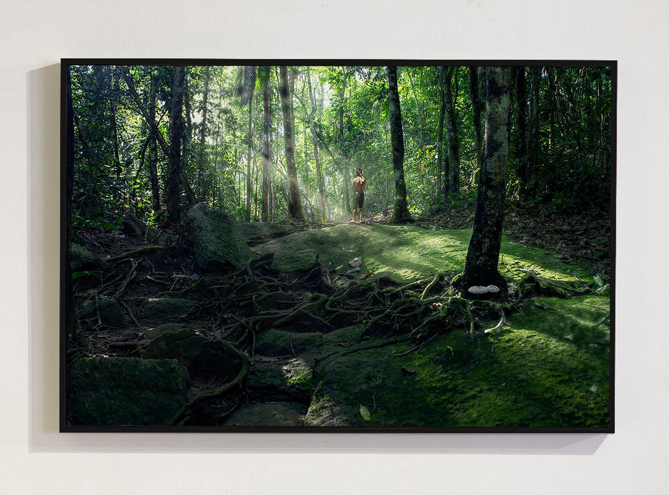 Indigena na Mata, Contemporary Archival Pigment Print, Framed