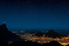 Nocturnes, Corcovado, Rio de Janeiro, Archival Pigment Print, Framed