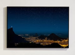 Nocturnes, Corcovado, Rio de Janeiro, Archival Pigment Print, Framed