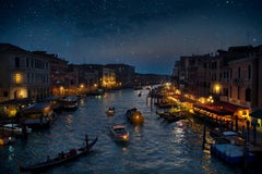Nocturnes, Venezia, stampa a pigmenti d'archivio, incorniciata, 16 x 24 pollici