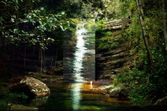 « Through the Mirror 12 », tirage pigmentaire d'archive contemporain, encadré