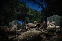 « Through the Mirror 5 », tirage pigmentaire d'archive contemporain, encadré