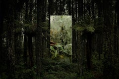 „Through the Mirror 6“, Archiv-Pigmentdruck, gerahmt, 16 x 24 Zoll