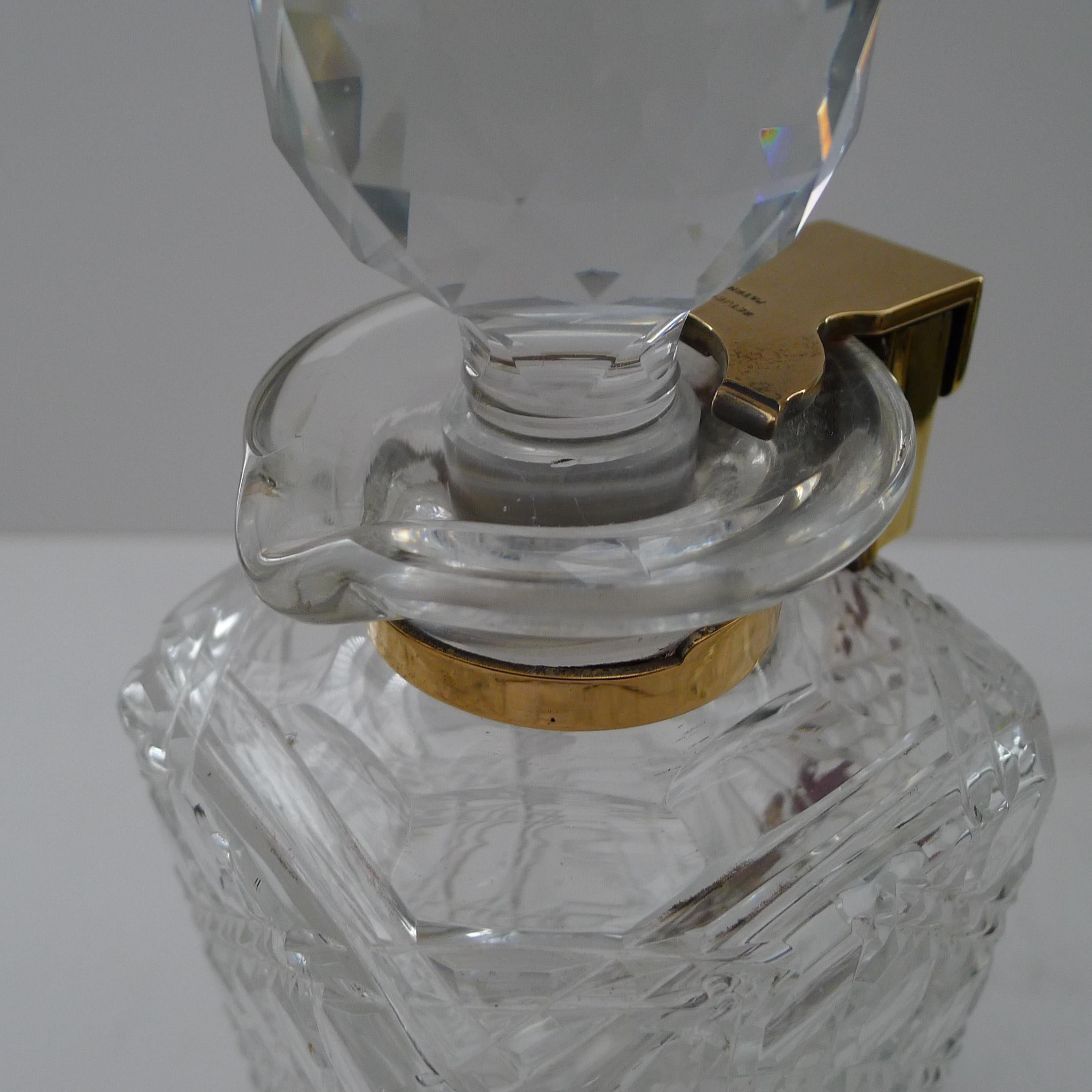 Betjemanns Patent Locking Spirit / Whisky Decanter c.1890 For Sale 1